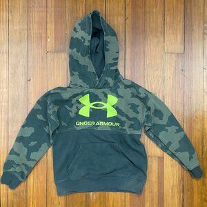 Under Armour hoodie green camo